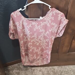 Floral Pink Women's Top